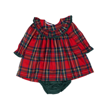 Layla Bloomer Set - Yuletide Tartan