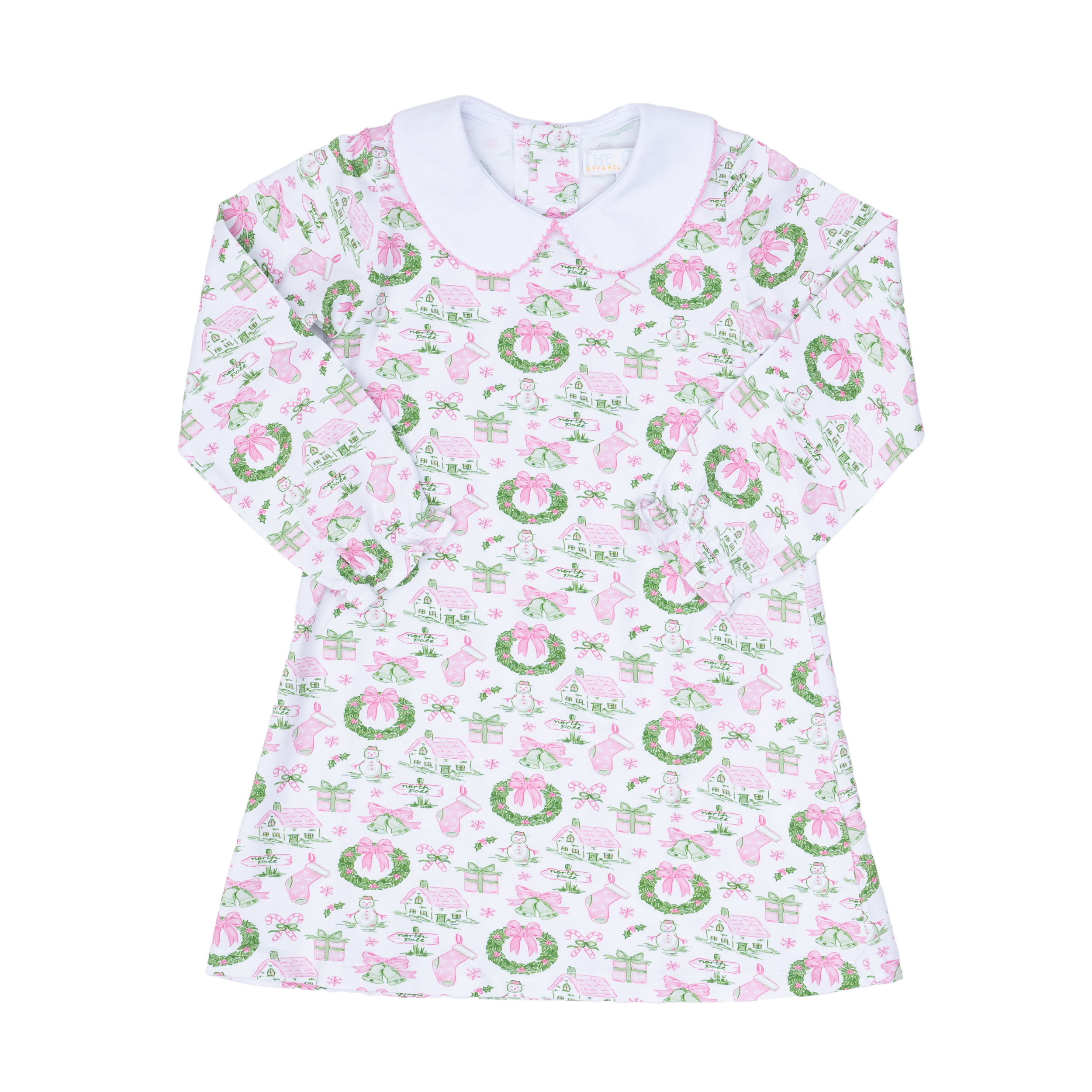 Presley Kait Dress - Holiday Toile