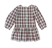 Layla Dress - Red/Green Plaid