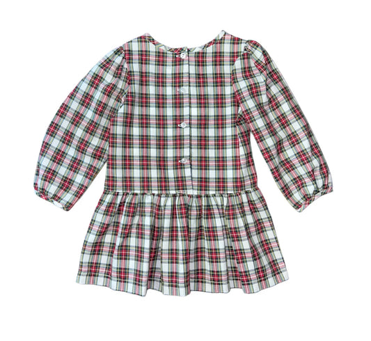 Layla Dress - Red/Green Plaid