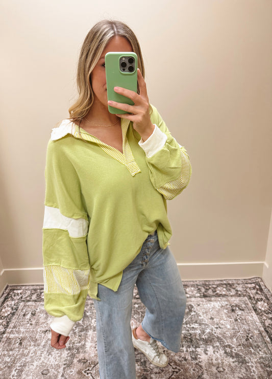 Eden Top - Lime