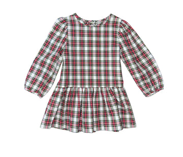 Layla Dress - Red/Green Plaid