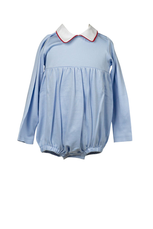 Proper Peony Light Blue With Red Boy Bubble