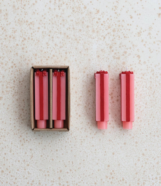 Gift Box Taper Candle (set of 2) - Small