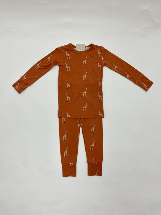 Bamboo Pajamas - Giraffe