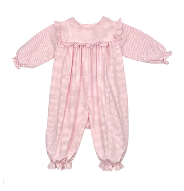 Sydney Long Bubble - Pink Check