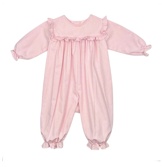 Sydney Long Bubble - Pink Check