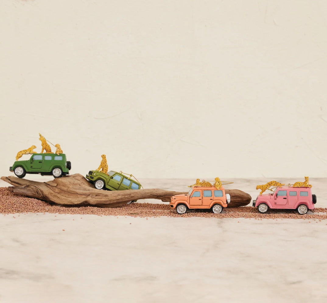 Safari Car Ornament