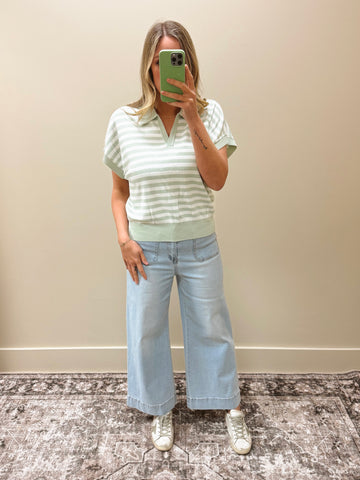 Alyssa Striped Top