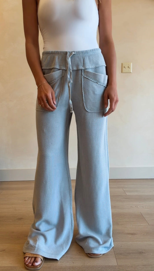 Hannah Pants - Powder Blue