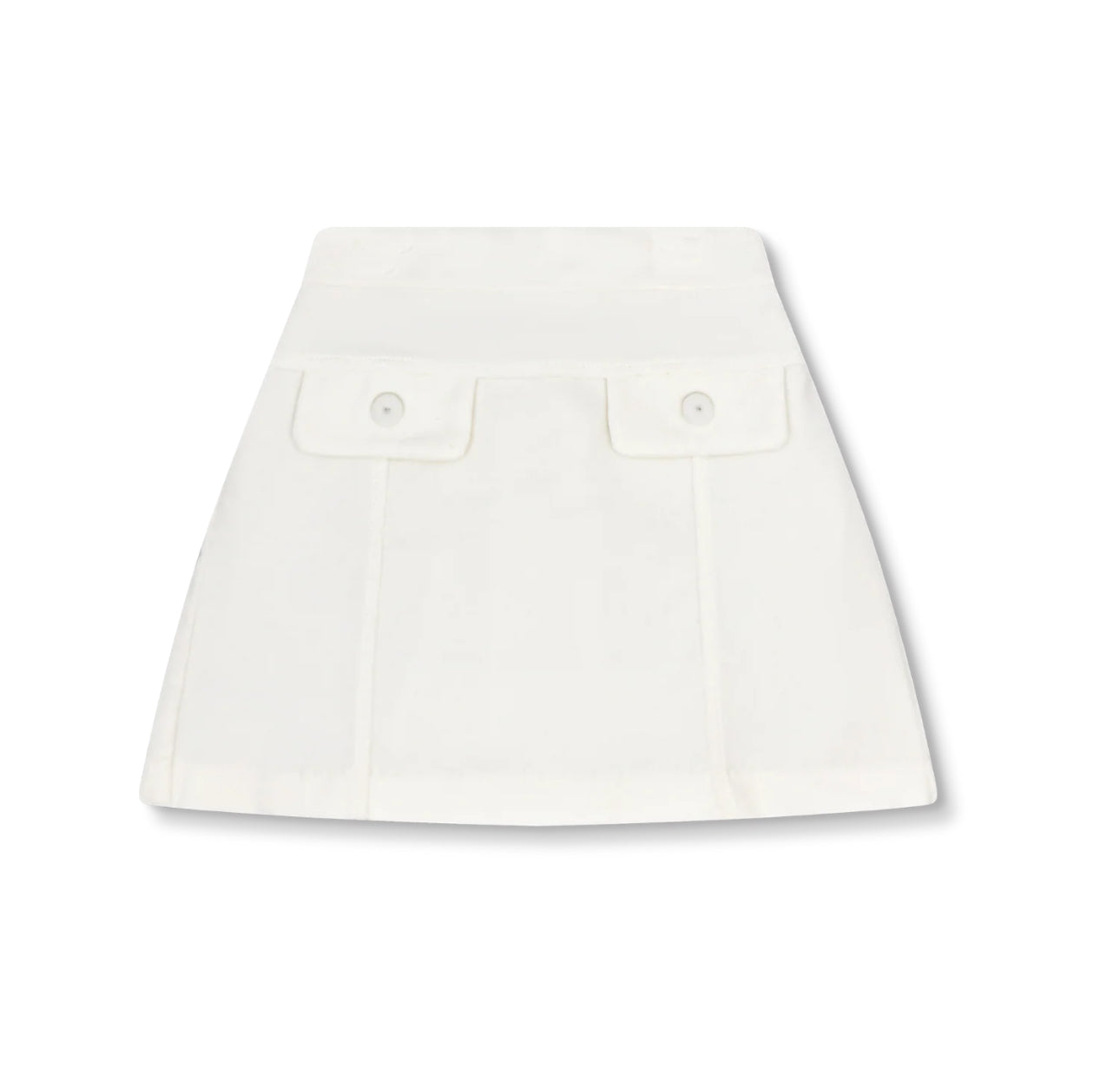 Claire Skirt - Winter White Velvet