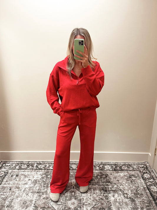 Mallory Scuba Set - True Red