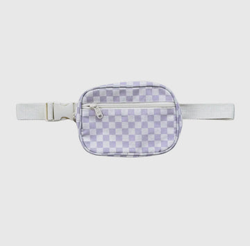 Belt Bag - Lavender Check