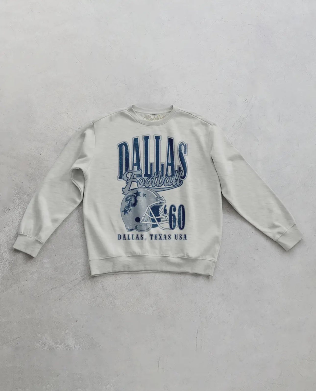 Dallas Football Oversized Sweatshirt – Pebble Hill