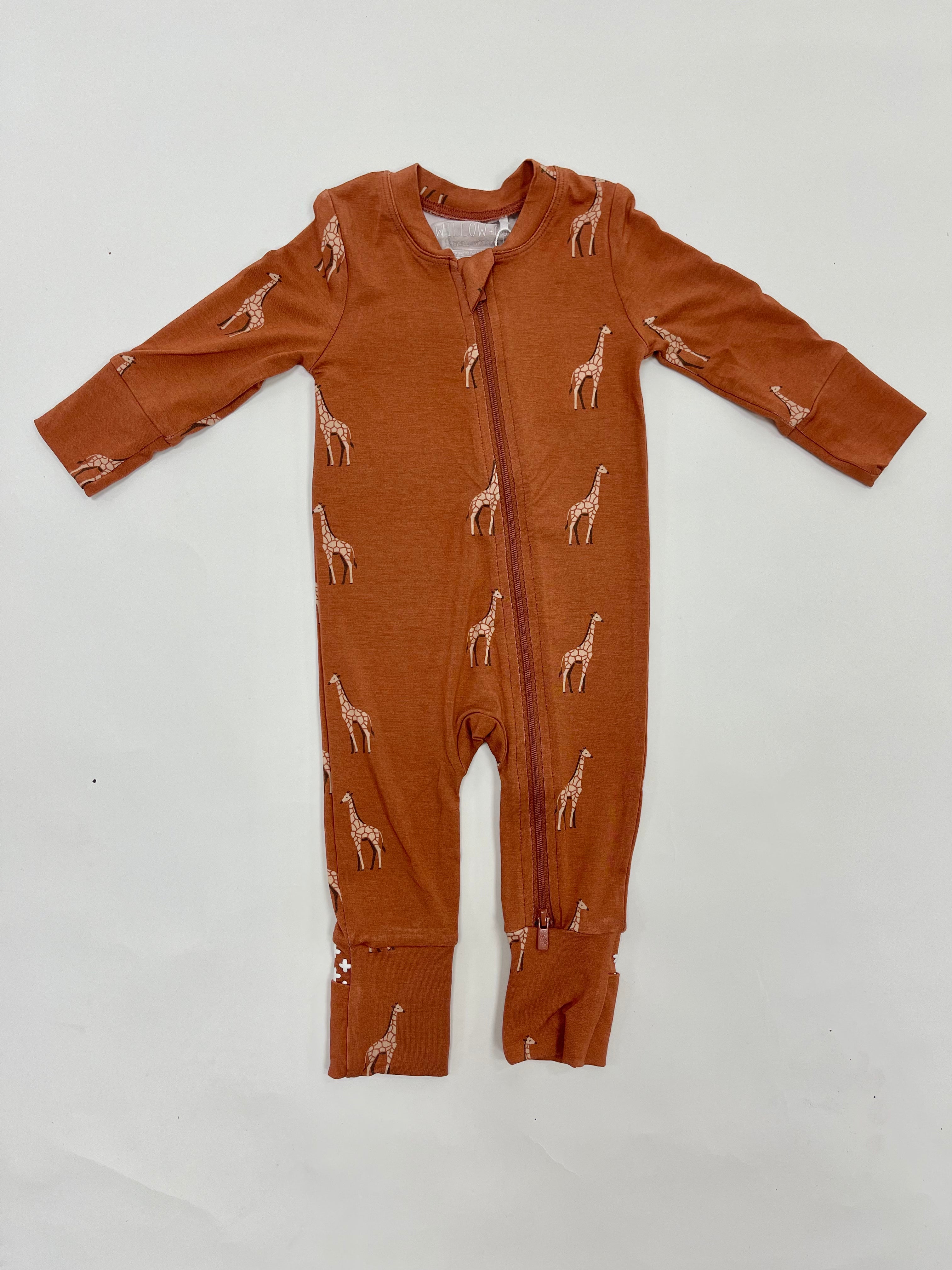 Bamboo Footie - Giraffe