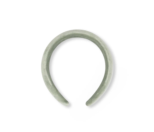 Hannah Headband - Leyland Green Velvet