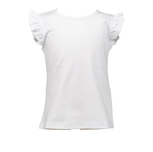 Proper Peony Pima Flutter Sleeve Shirt