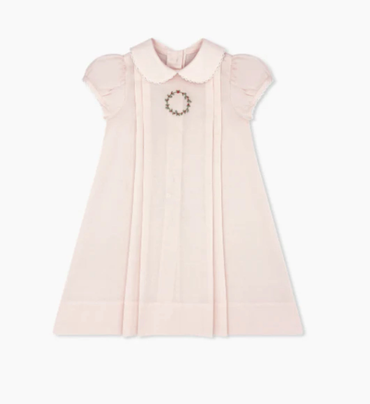 Precious Memories Daygown - Pink Batiste, Wreath