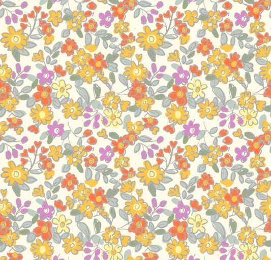 Sophia Dress - Autumn Blooming