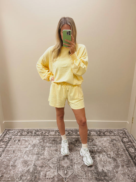 Charlie Short Set - Corn