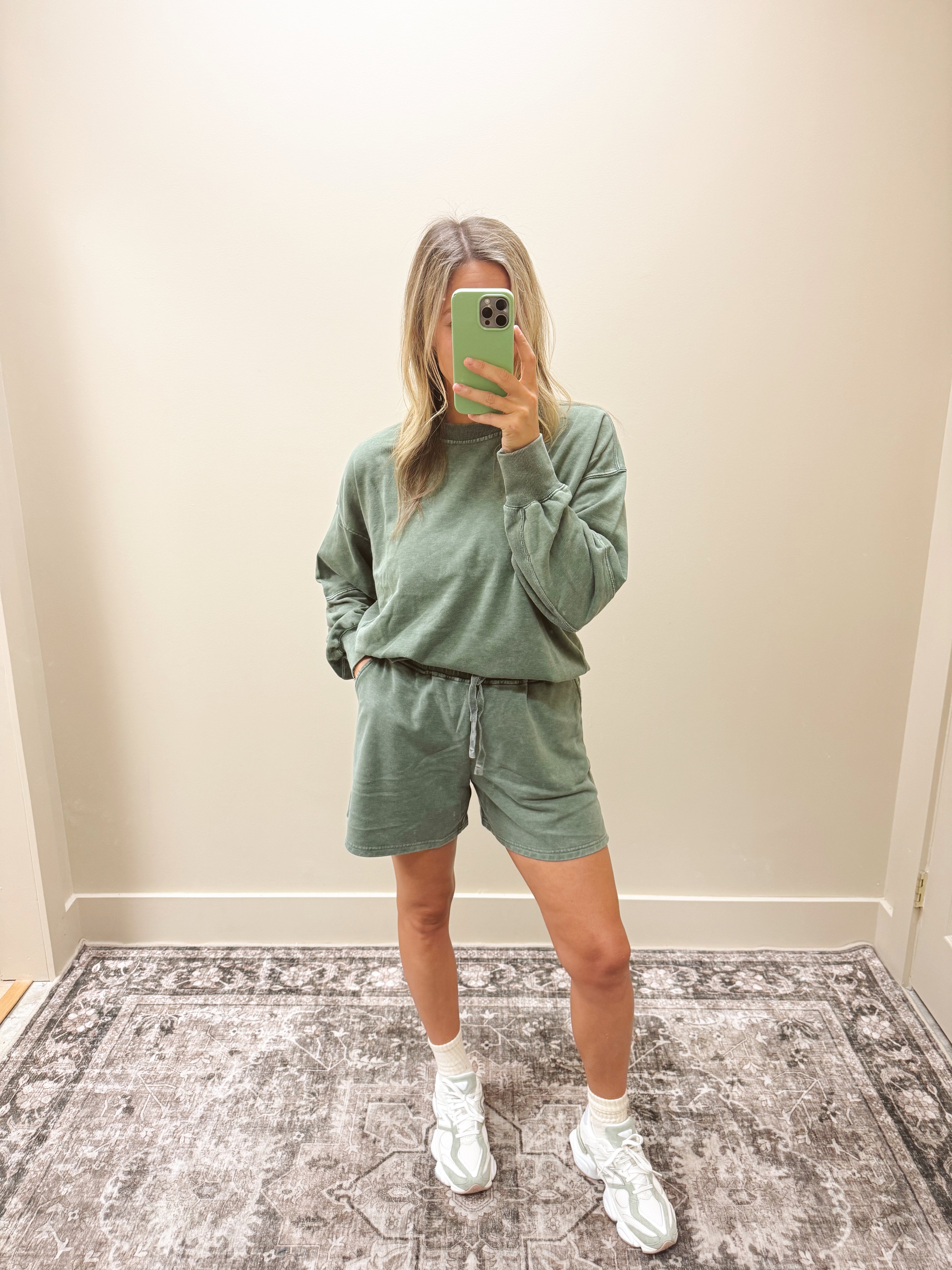 Charlie Short Set - Olive