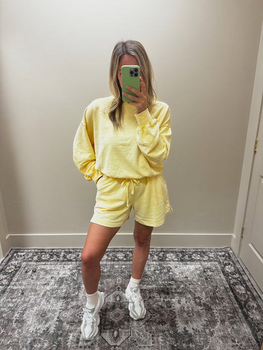 Charlie Short Set - Corn