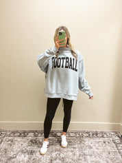 Reversible Mock Neck Sweatshirt - Football/Gameday