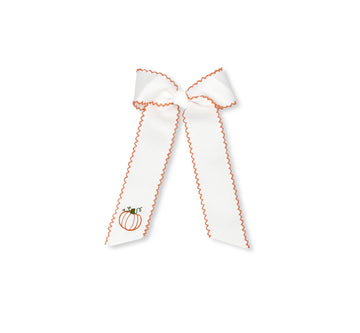 Lola Long Bow - Pumpkin