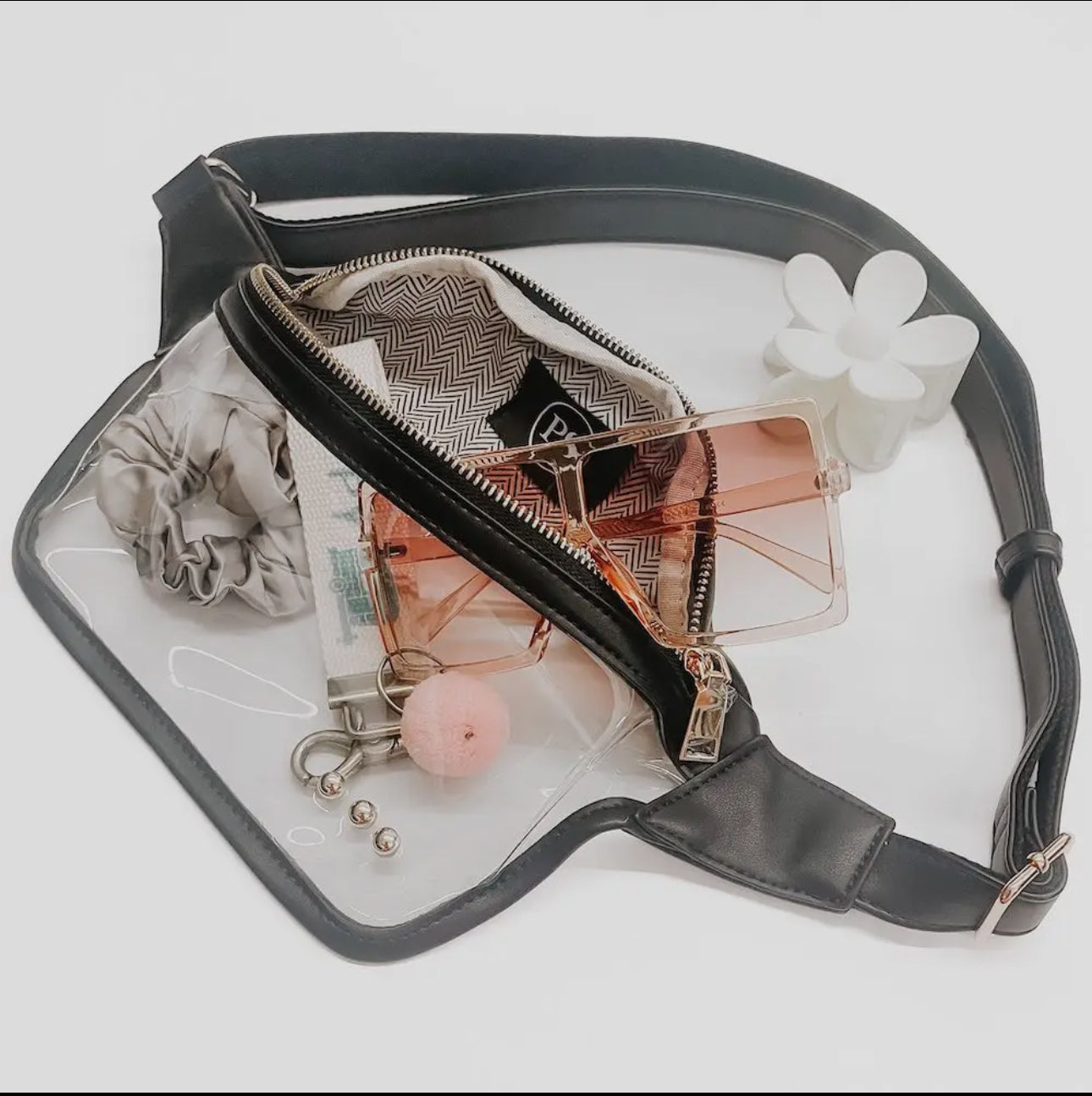 Clara Bum Bag - Black