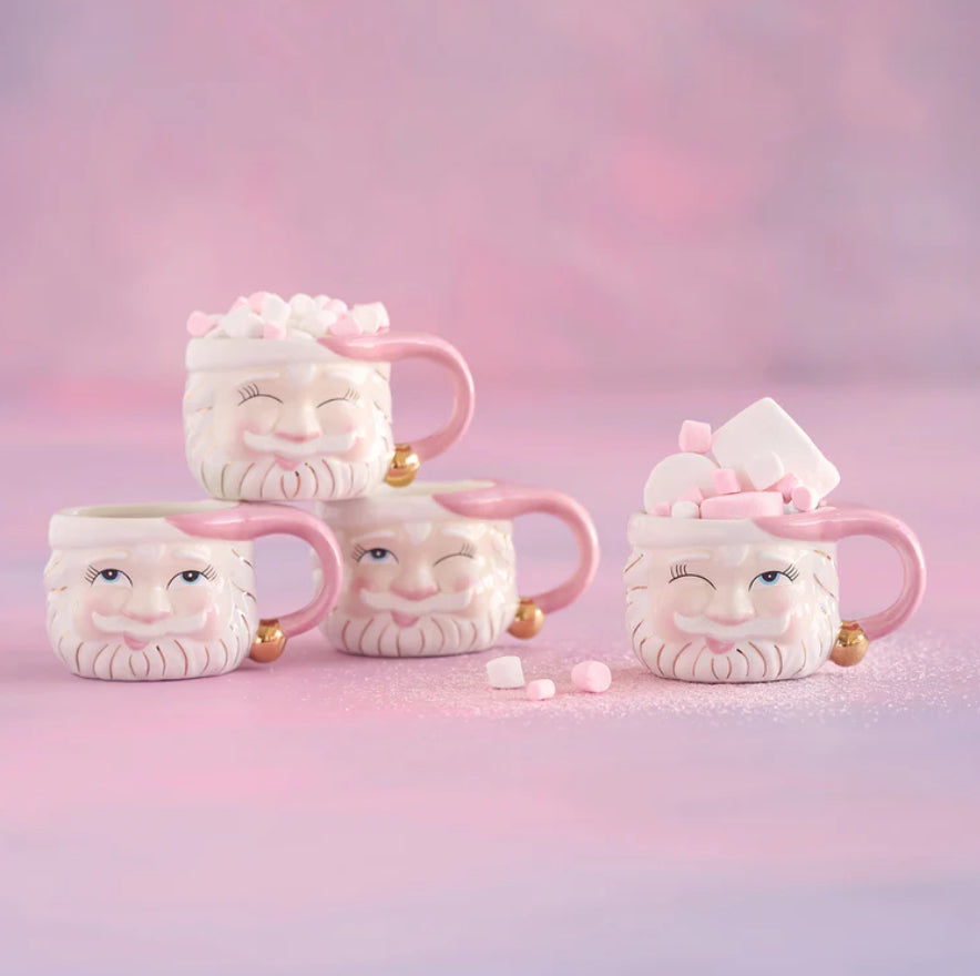 Papa Noel Mug - Pink