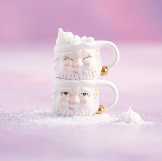 Papa Noel Mug - White