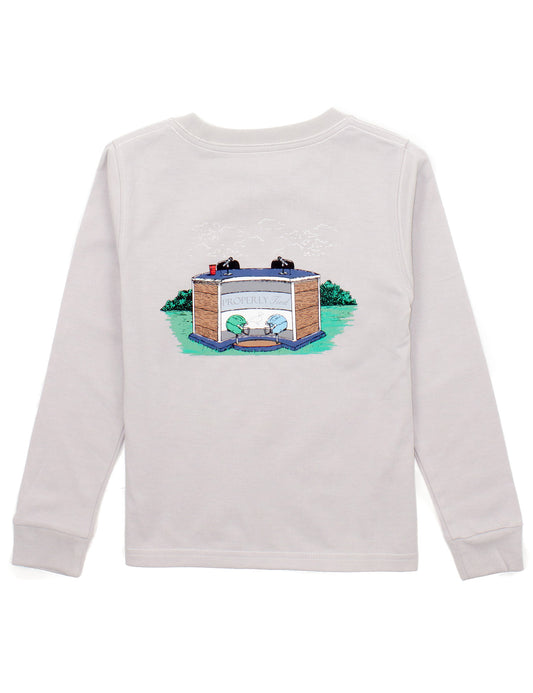 Match Up Tee - Ice Grey