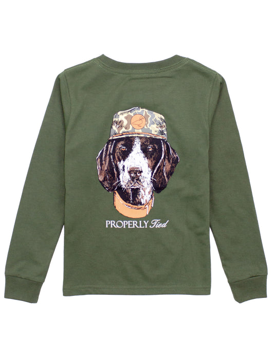 Man's Best Friend Tee - Olive
