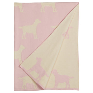 Nursery Blanket - Pink Lab