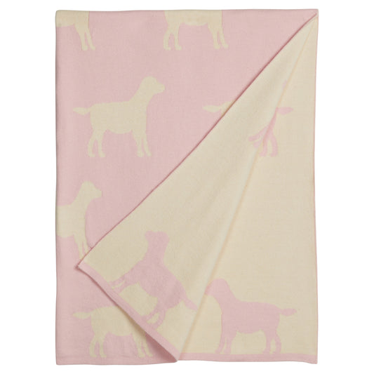 Nursery Blanket - Pink Lab