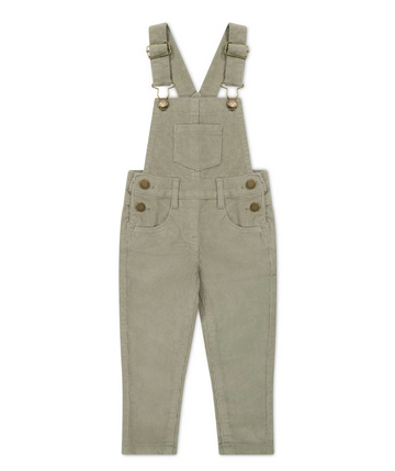 Jordie Corded Overalls - Moss