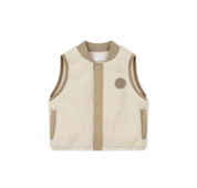 Jody Sherpa Vest - Sherpa/Cashew