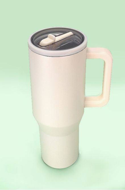 40oz Spill Proof Tumbler - Cream