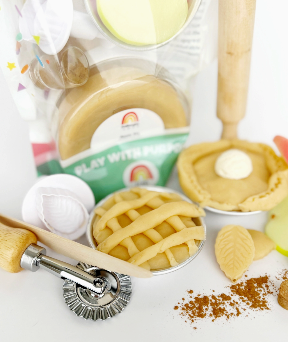 Apple Pie Play Dough Kit