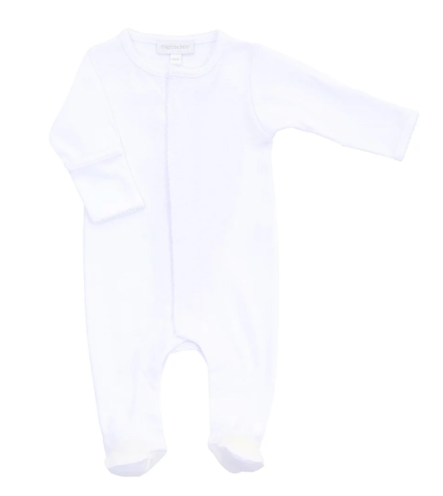 Magnolia Baby Essential Footie - White