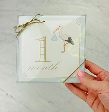 Classic Milestone Cards - Boy