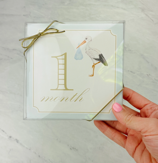 Classic Milestone Cards - Boy