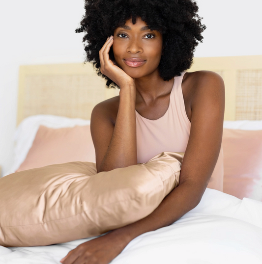 Satin Pillowcase - Champagne