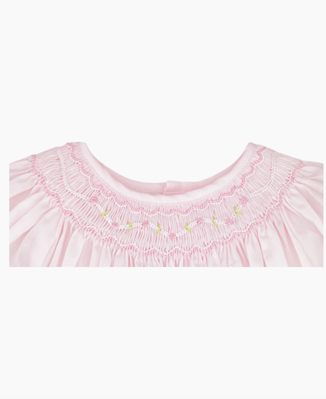 Smocked Day Gown - Pink