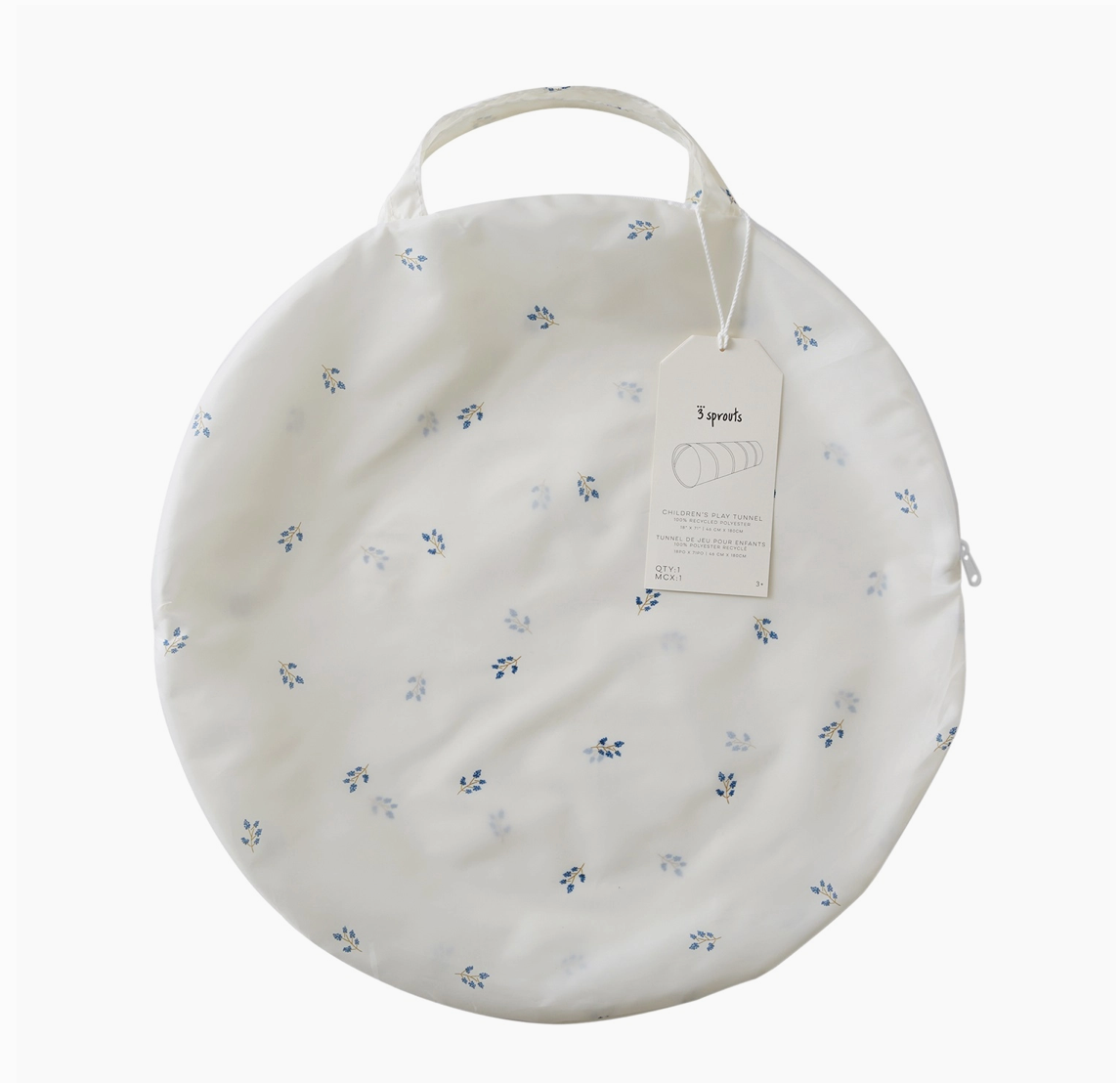 Kids Play Tunnel - Blueberry Ivory