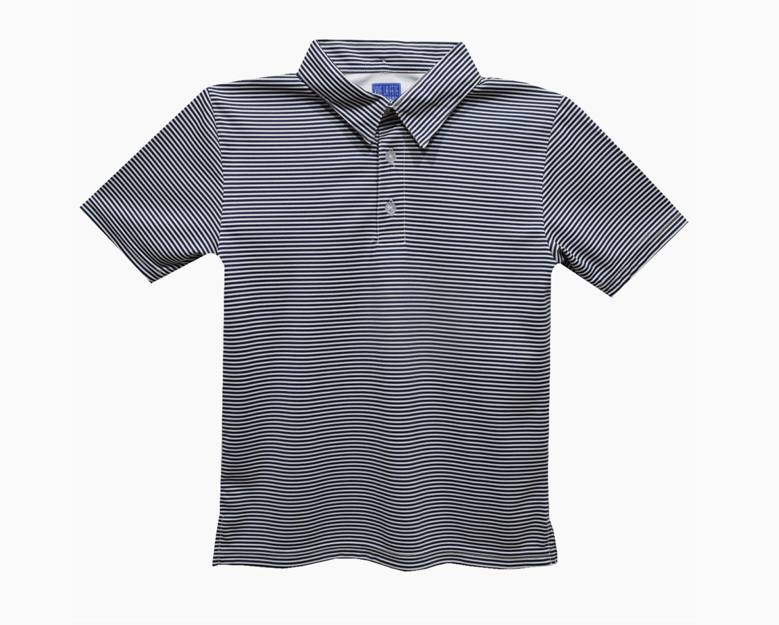 Fly Knit Stripe Shirt - Navy