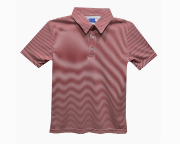 Fly Knit Stripe Shirt - Red