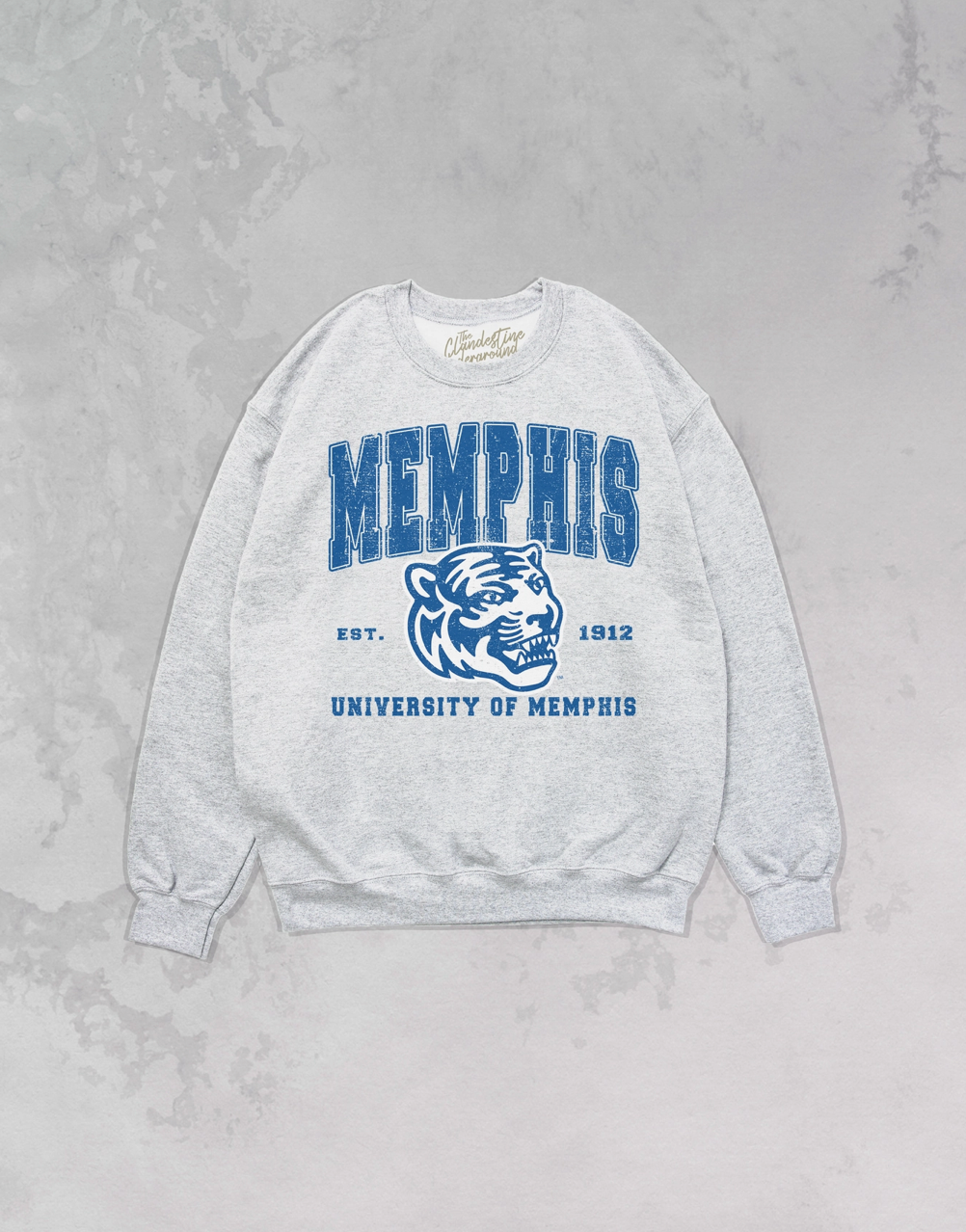 90's Memphis University Tigers Oversized Sweatshirt