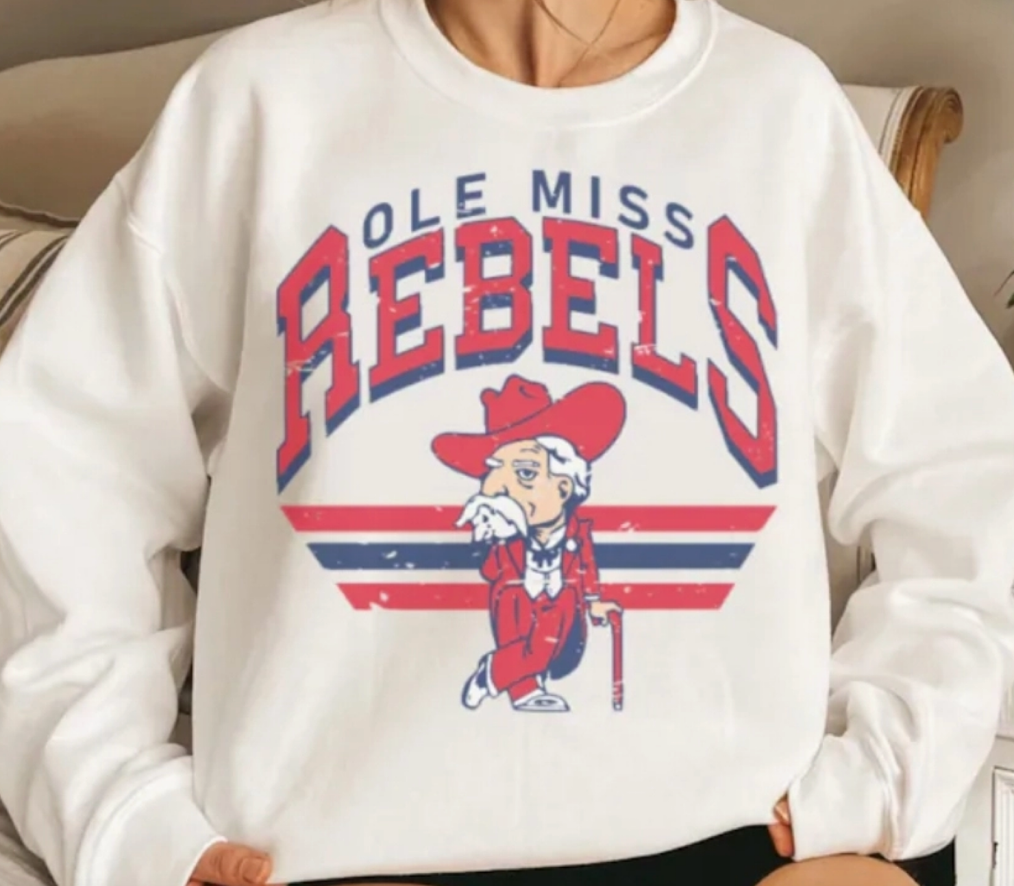 Ole Miss Graphic Sweatshirt