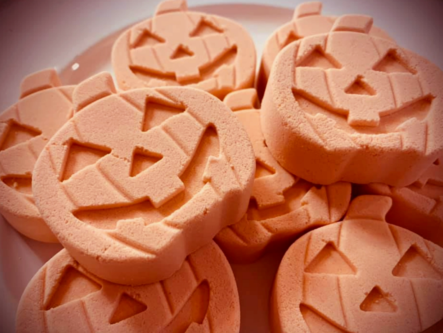 Jack O Lantern Bath Bomb